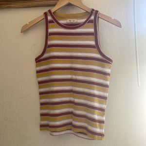 Madewell Stripped Top Size M